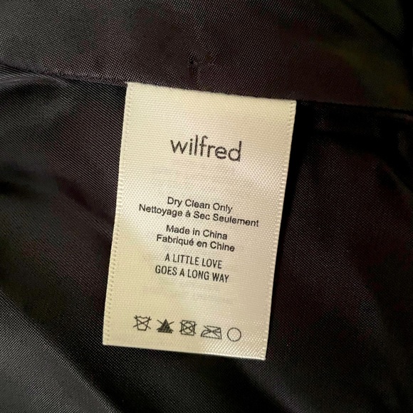Wilfred Aritzia Blazer Dress Black Size 0 - Picture 4 of 7
